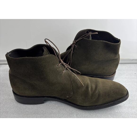 Heschung Mens Suede Leather Chukka Boots Size Uk 9.5 main image 12